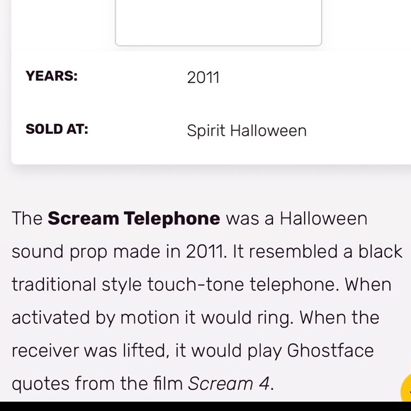 ISO Scream Prop Phone - Picture 2 of 4